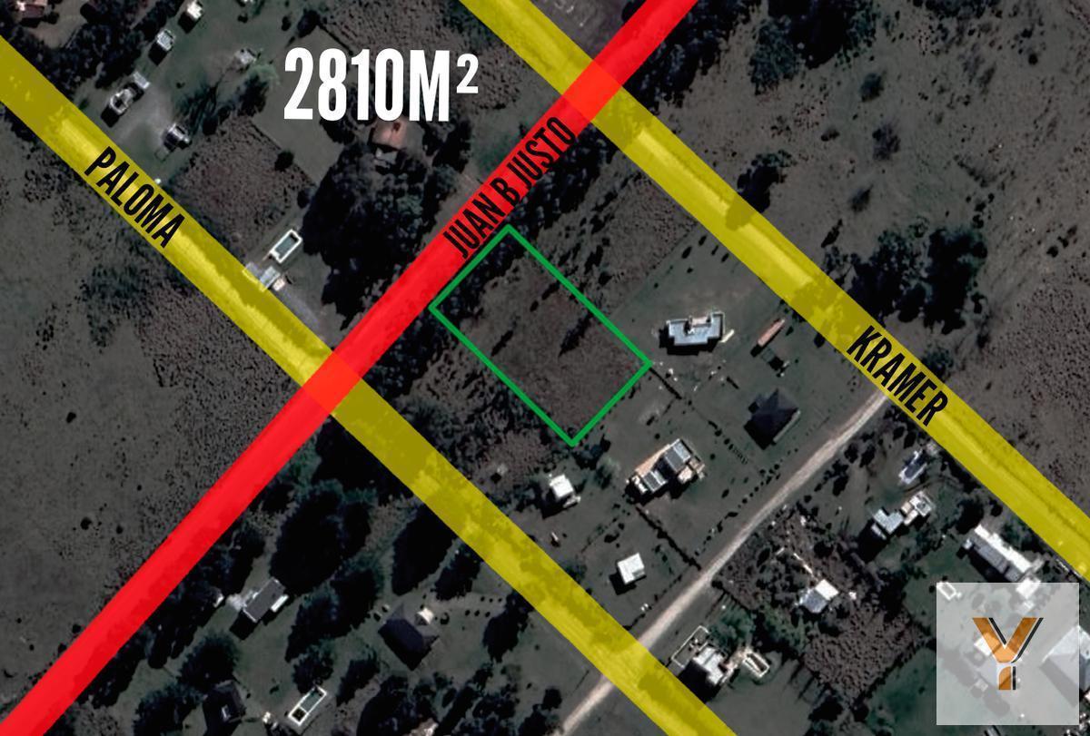 Terreno de 2810mts2 en venta ubicado sobre Avenida Juan B. Justo