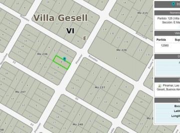 Terreno · 600m² · Venta de Terreno en Mar Azul