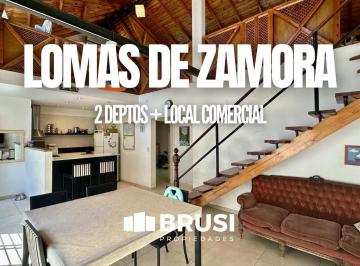 Casa · 185m² · 6 Ambientes · 3 Cocheras · 2 Departamentos Local Comercial en Venta, Lomas de Zamora