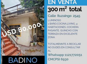 PH de 7 ambientes, General San Martín · Venta de PH en Villa Ballester, a Reciclar, Excelente Ubicacion.