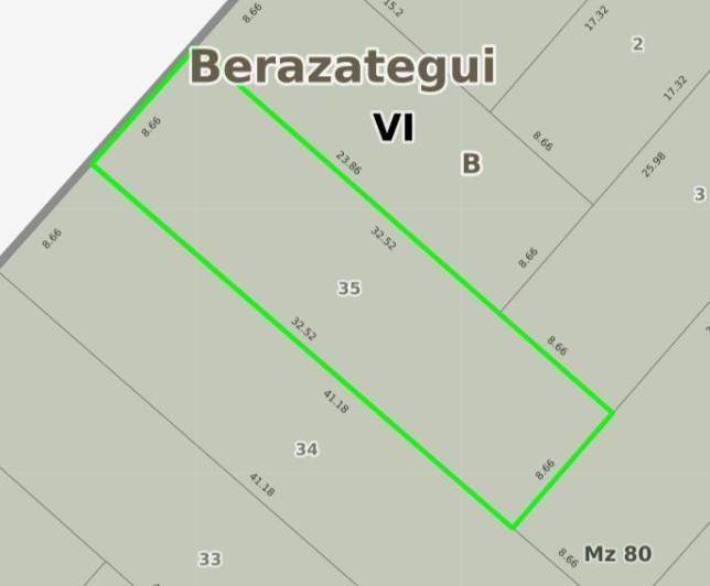 Terreno · 282m²