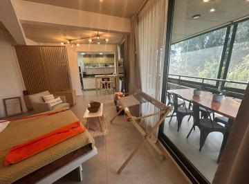 Departamento · 41m² · 1 Ambiente · Venta Monoambiente Amoblado con Terraza Balcón y Cochera - Zug Verdi Pilar