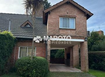 Casa · 180m² · 7 Ambientes · 2 Cocheras · Casa en Alquiler Anual en Club Privado Loma Verde Escobar - Maroto Propiedades