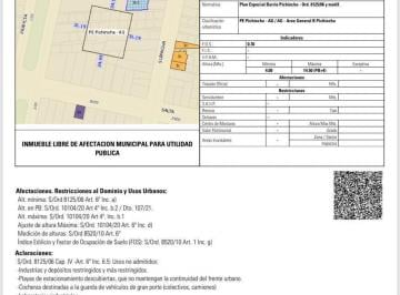 Terreno · 310m² · Venta Terreno Edificable Pichincha