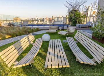 Departamento · 32m² · 1 Ambiente · Monoambiente en Be Libertador Full Amenities Amoblado y Equipado Apto Profesional