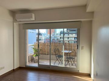 Departamento · 27m² · 1 Ambiente · Alquiler Monoamb. Las Cañitas Linda Vista Luminoso