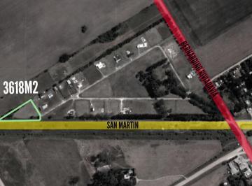 Terreno · 3618m² · Terreno en Venta - 3168 m² - Villa Ruiz, San Andres de Giles