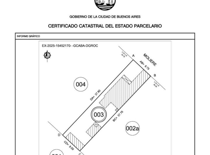 Terreno · 121m² · 4 Ambientes · 1 Cochera