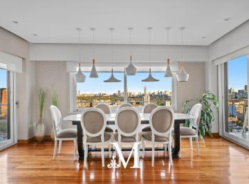 Departamento · 138m² · 4 Ambientes · 2 Cocheras · Departamento de 4 Ambientes Dependencia con Vista Al Río, 2 Cocheras, Torre Full Amenities!