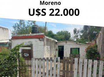 Casa · 70m² · 2 Ambientes · 1 Cochera · Venta Lote con Importantes Mejoras Moreno