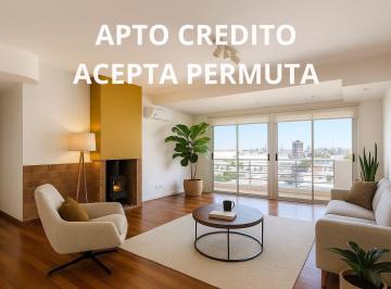 Departamento · 81m² · 3 Ambientes · 1 Cochera · Venta Dpto 3 Ambientes Al Frente Permuta C/balcón Aterrazado y Cochera Cubierta en Monte Castro