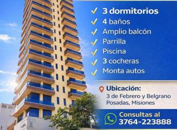 Departamento de 7 ambientes, Posadas · Se Vende o Alquila! Semipiso Eco Tower Céntrico en Edificio Esmeralda en Posadas Misiones