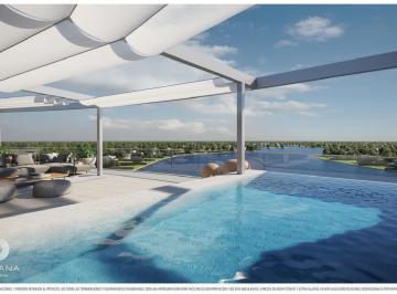 Departamento · 109m² · 3 Ambientes · 1 Cochera · 3 Amb C Cochera y Baulera - Oceana Nordelta - Vista a Laguna Central