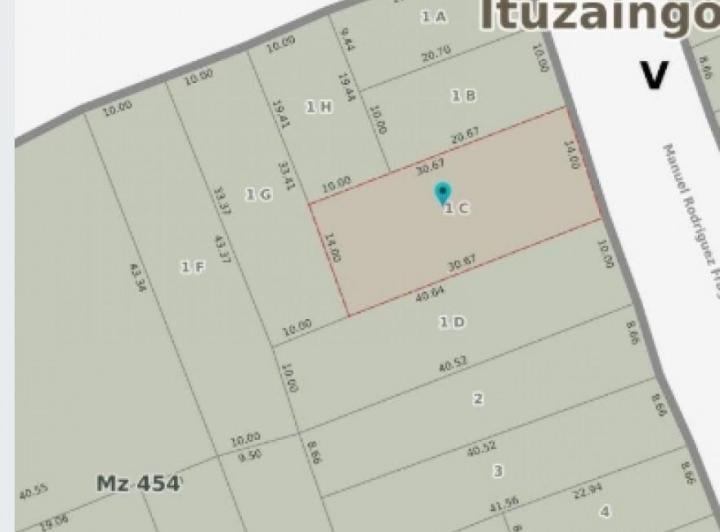 Terreno · 100m² · 1 Dormitorio