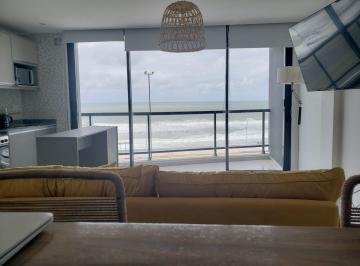 Departamento de 2 ambientes, Mar del Plata · Alquiler Todo El Año Departamento Frente Al Mar con Cochera en Mar del Plata