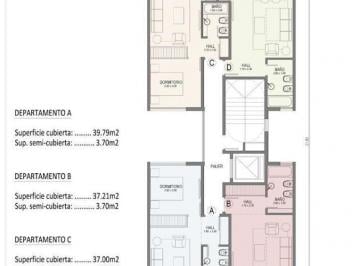 Edificio · 50m² · 2 Ambientes · Departamento 2 Ambientes a Estrenar