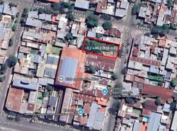 Terreno · 164m² · Terreno de 835 m² (18 X 46 M.) en Calle 12 de Octubre Al 900, Zona Plazoleta Mitre, Smt