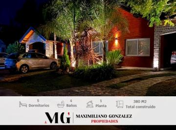 Casa · 380m² · 6 Ambientes · 2 Cocheras · Casa Venta Echeverría del Lago