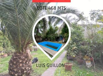 Terreno , Esteban Echeverría · Terreno / Lote en Venta en Luis Guillon