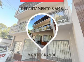 Departamento de 3 ambientes, Esteban Echeverría · Departamento 3 Ambientes - Sin Expensas - Monte Grande