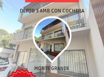 Departamento de 3 ambientes, Esteban Echeverría · Departamento 3 Ambientes - Sin Expensas - Monte Grande