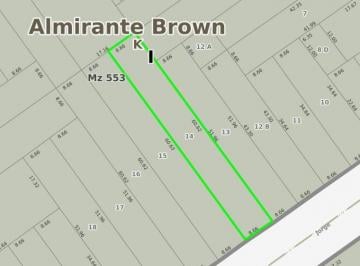 Terreno , Almirante Brown · Venta de Lote en Adrogué