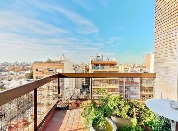 Departamento · 63m² · 3 Ambientes · 1 Cochera · Venta Villa Urquiza Tres Ambientes con Balcón Aterrazado Piso Alto Muy Luminoso