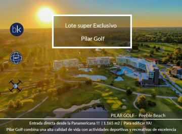 Foto · Increible Lote de 1165 m² en Pilar Golf - Pebble Beach