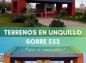 Terreno , Unquillo · Terrenos en Unquillo Sobre E53