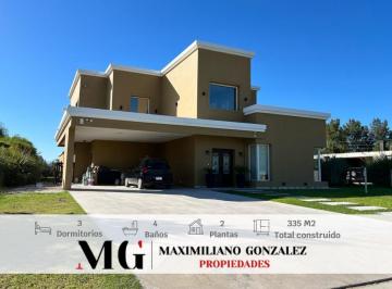Casa · 335m² · 6 Ambientes · 1 Cochera · Casa Venta Fincas del Alba Ezeiza