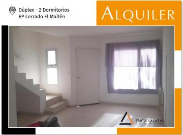 PH · 75m² · 2 Dormitorios · Alquiler Dúplex en B° Cerrado El Maitén