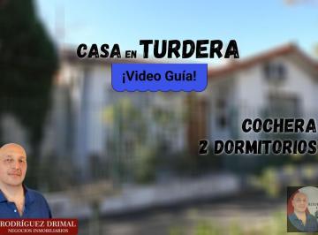 Casa · 163m² · 3 Ambientes · 1 Cochera · Casa en Turdera con 2 Dorm. - Apto Crédito!