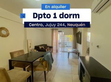 Departamento · 50m² · 2 Ambientes · Departamento 1 Dormitorio en Alquiler, Centro Nqn