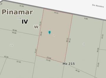 Terreno · 863m² · Terreno en Pinamar Norte