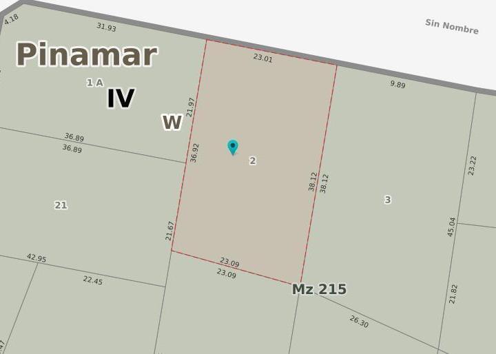 Terreno · 863m²