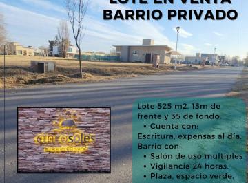 Terreno , Cinco Saltos · Terreno en Barrio Privado Cinco Soles