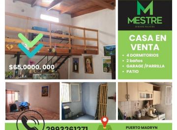 Casa de 6 ambientes, Centenario · Venta de Casa 4 Dorm., Garage y Patio, Cercania Ruta Nueva del Petroleo