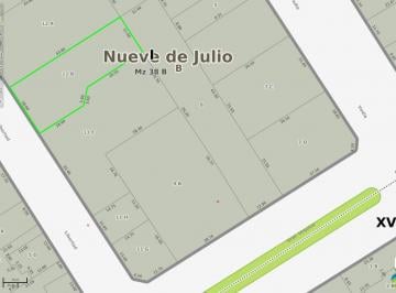 Terreno , Nueve de Julio · Dueño Vendo Lote 9 de Julio Prov Bs As, Libertad y Sarmiento. Apto Banco. 689 m²