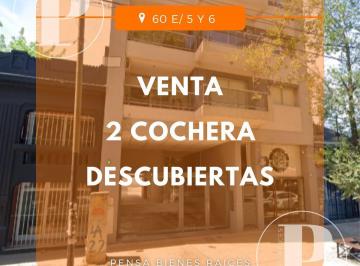 Garage · 12m² · | Venta | Cochera Descubierta, Av60 E/ 5y 6, La Plata.