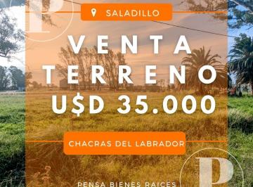 Terreno · 2906m² · Terreno en Venta Saladillo Chacras del Labrador