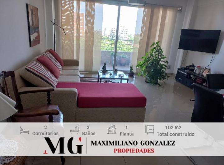 Departamento · 90m² · 3 Ambientes · 1 Cochera