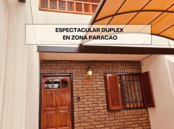 Casa · 75m² · 3 Ambientes · 1 Cochera · Espectacular Duplex Zona Paracao