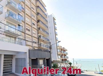 Departamento · 70m² · 2 Dormitorios · 1 Cochera · Alquiler 24 Meses - 3 Amb + Dep con Cochera - Playa Chica, Mdp