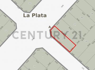 Terreno · 300m² · Lote Escriturado a La Venta Sobre La Esquina 508 y 132 / 300 m² Sobre Esquina Al Frente