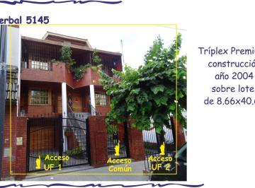 Casa · 553m² · 4 Ambientes · 4 Cocheras · Venta Conjunta de 2 Triplex Colosales y Super Exclusivos