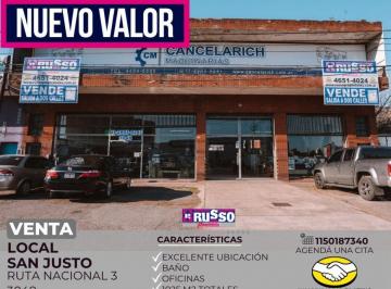 RUS-RUS-10301_2 · Local Comercial en Venta de 877 m² Cubiertos en San Justo