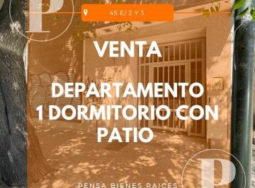Departamento · 30m² · 2 Ambientes · | Venta | 45 Entre 2 y 3 Dpto 1 Dormitorio, La Plata.