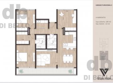 Departamento · 108m² · 4 Ambientes · 1 Cochera · San Martin 368 con Vista Al Rio