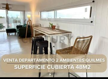 Departamento · 78m² · 1 Ambiente · Venta Departamento 2 Ambientes Balcón Doble Quilmes Oeste