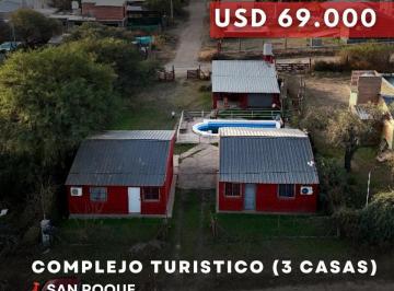 Hotel · 148m² · 12 Ambientes · 6 Cocheras · Venta Complejo Turístico de 3 Cabañas en 656 M² de Terreno Sobre Av Principal de San Roque